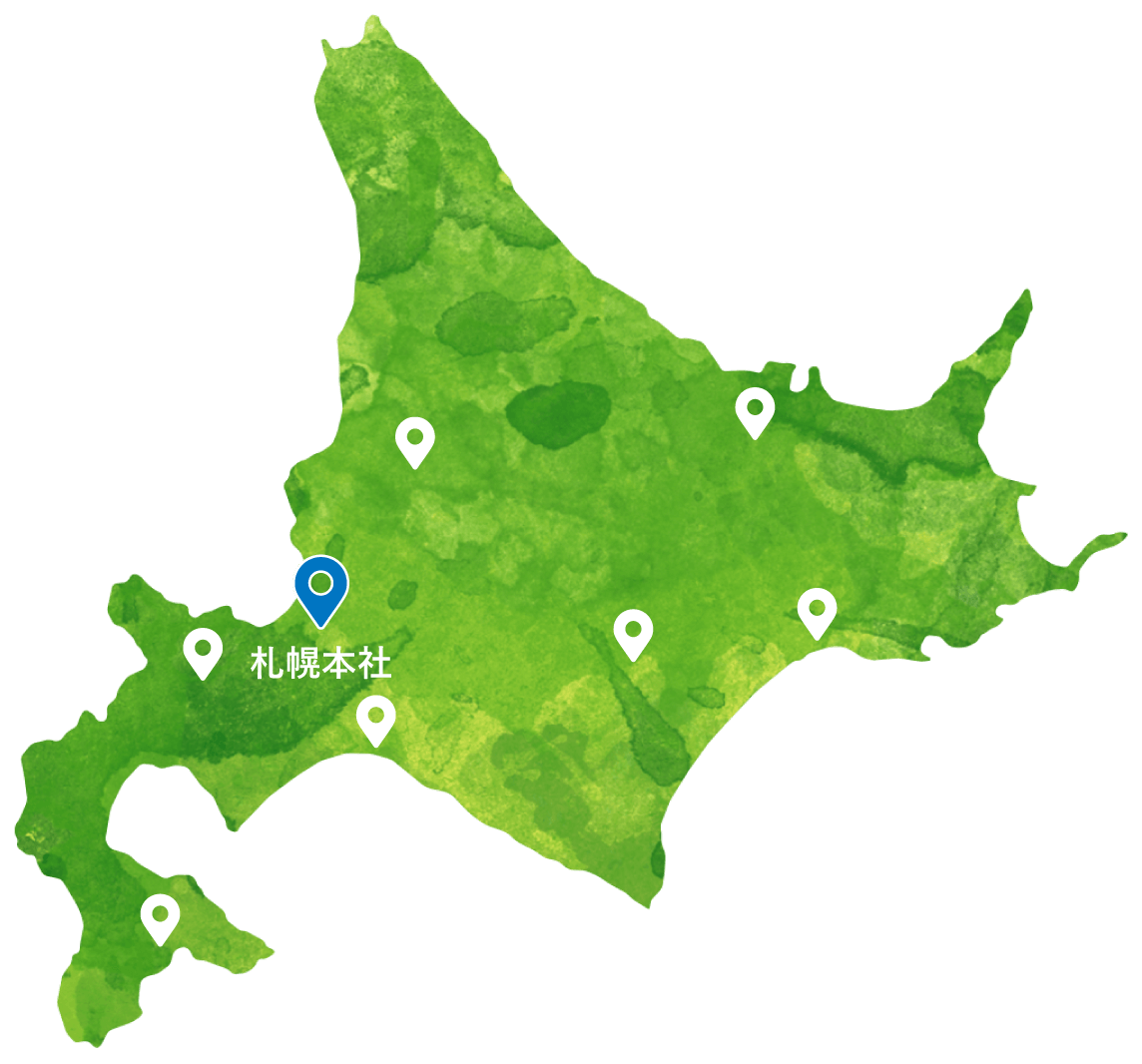 北海道地図の画像