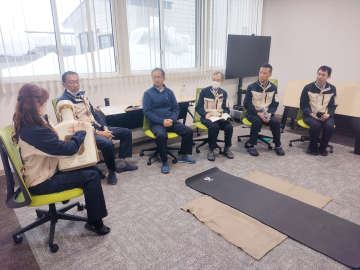 普通救命講習を実施しました。