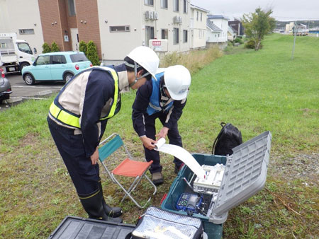 ４名の学生のインターンシップを受け入れました